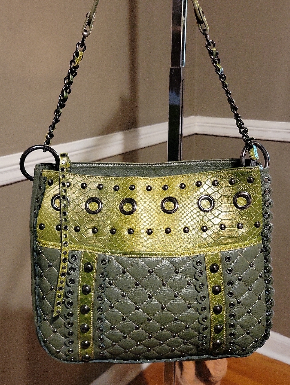 Sharif Studio leather shoulder handbag